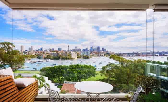 Lara Bingle's former Blainey North-designed Darling Point apartment listed again 