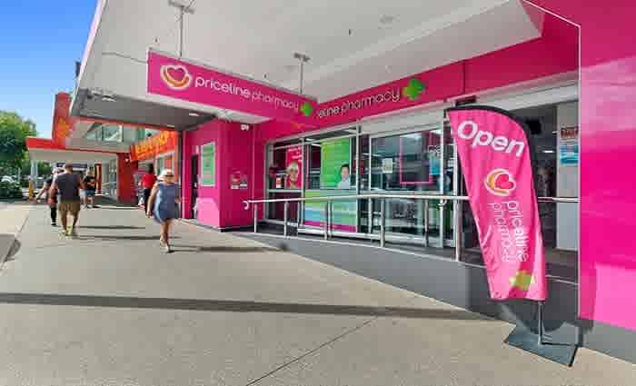 Priceline Pharmacy building in Sunshine Coast's Caloundra listed