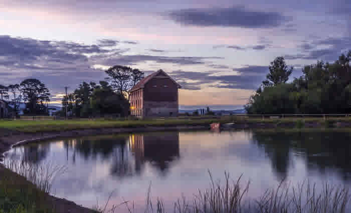 Restored Mill Pond Farm at Braidwood listed by antiques dealer