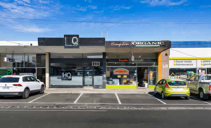 Adjoining shops in Brighton with development potential sold