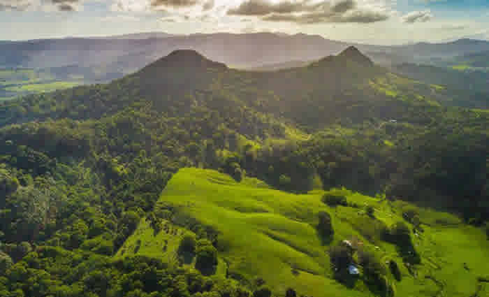 Mortgagees list 23 hectare land parcel at Mt Chincogan, Mullumbimby 