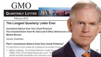 Global bear Jeremy Grantham says USA experienced 1-in-1200 year property bubble