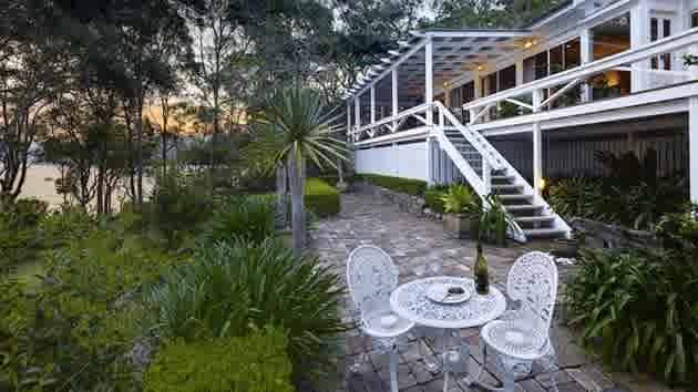 Ian Leslie lists on Pittwater at slow moving boat-only access Lovett Bay 