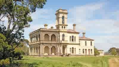 Country House Rescue envisaged for Mintaro, the sold $3 million 1882 Monegeetta, Sunbury district mansion