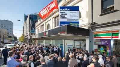 NAB branch auction brings the crowds to Chapel Street and sells under the hammer for $12.825 million 