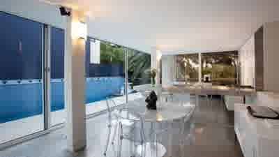 Pamela's available again as St Kilda West Pamela Anderson-design rental property