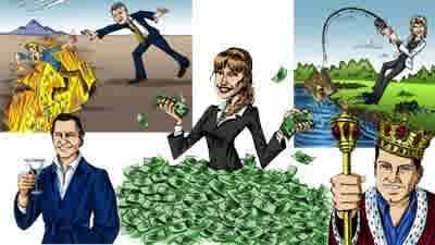 From Mark Bouris to John Symond: Property market gurus glorified in website marketing gimmick