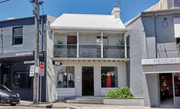 Retail property on Glenmore Road, Paddington listed for auction