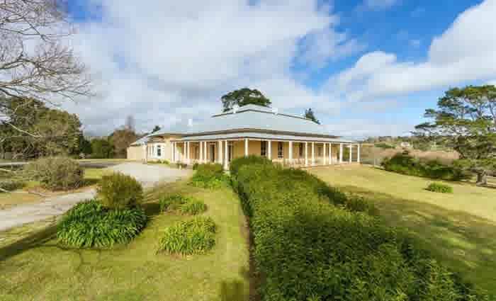 Historic vice regal Throsby Park offered by NSW Historic Houses Trust as Southern Highlands leasehold