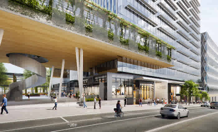 Melbourne Quarter tops out first office tower