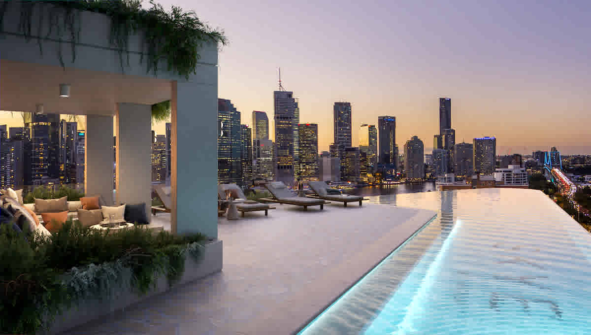 Buyers amalgamating apartments in Pikos Group's Kangaroo Point apartment development, Skye by Pikos