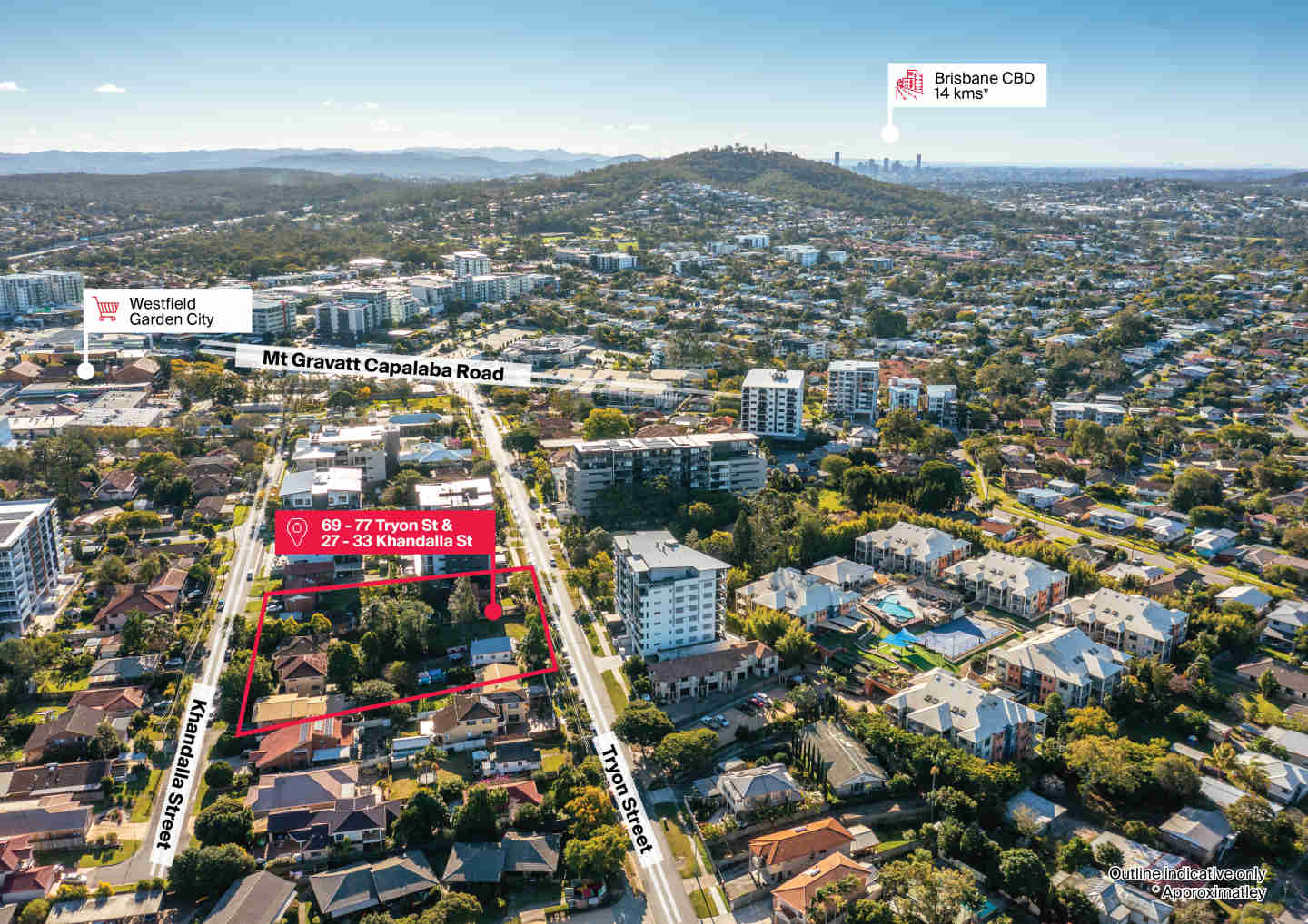 Eight storey Mt Gravatt apartment development site listed