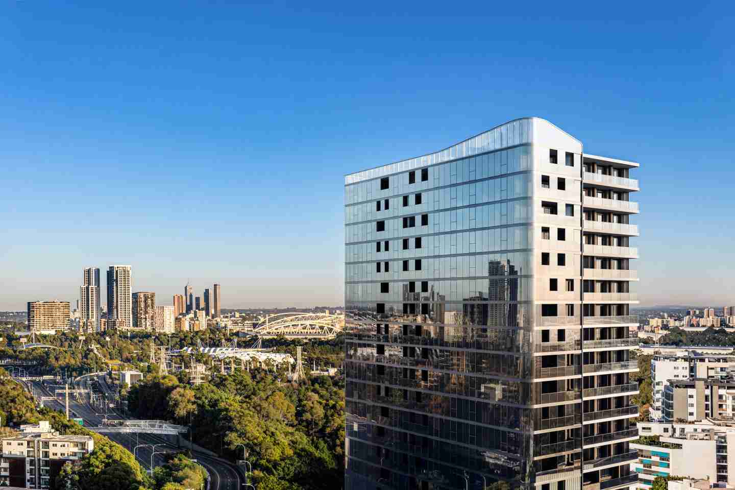 The Maybelle brings 27-storey parkside tower to market near North Strathfield