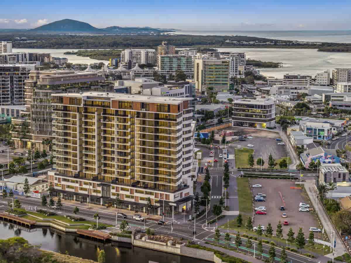 Habitat complete The Corso, Maroochydore apartment development