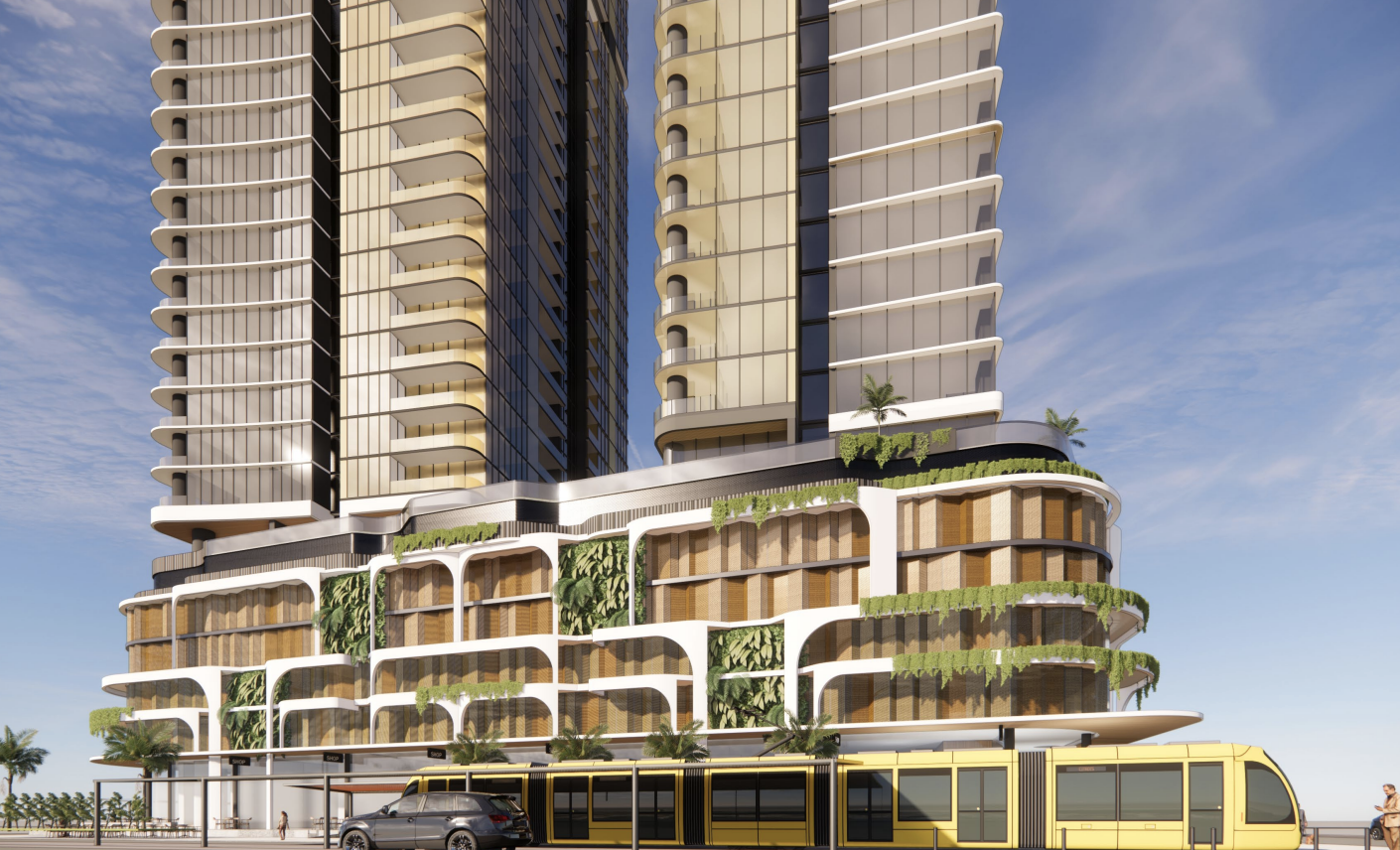 First look exclusive: Meriton propose three-tower Surfers paradise apartment development, Cypress