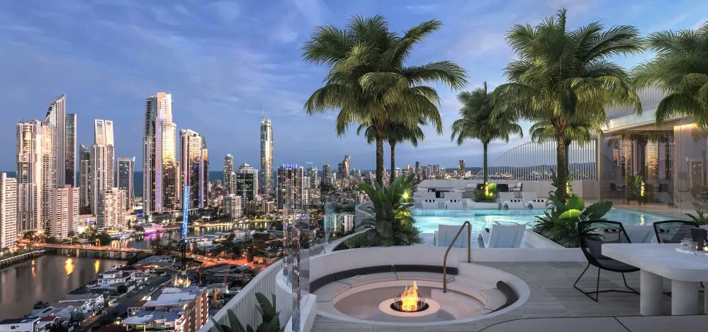 The prime location of Chevron Island's newest apartment development, NERA Residences