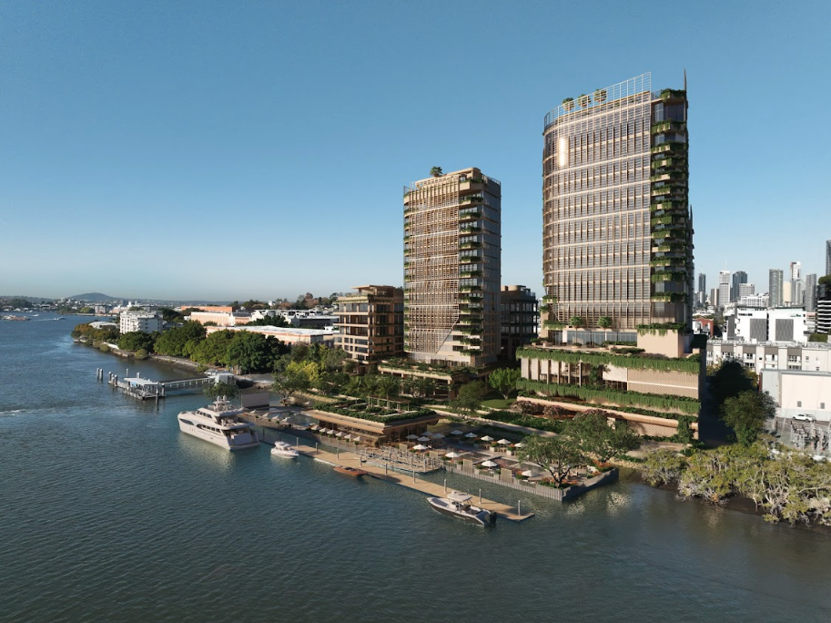 Kokoda appoints builder for $1.5 billion Teneriffe Banks waterfront precinct