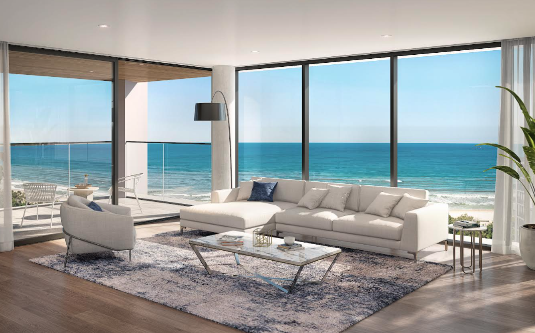 Raptis tracks towards completion of The Sterling Broadbeach, unveils three fully-furnished display apartments