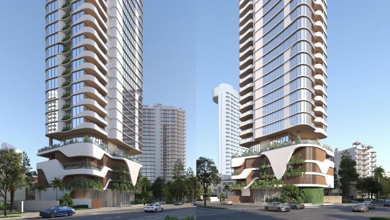 First look: Raptis lodges plans for new 29-storey Broadbeach tower 