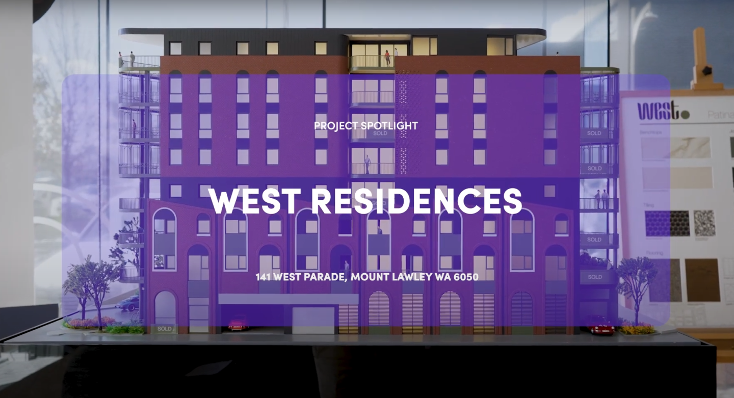 Inside West Residences, Mt Lawley new apartments by Willing: Urban display suite tour