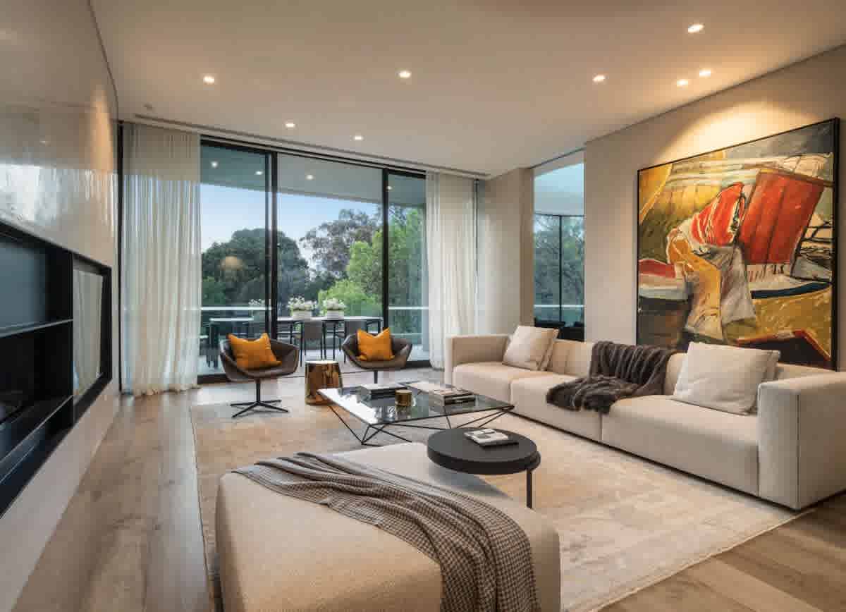South Yarra luxury penthouse listing in The Botanic Collection