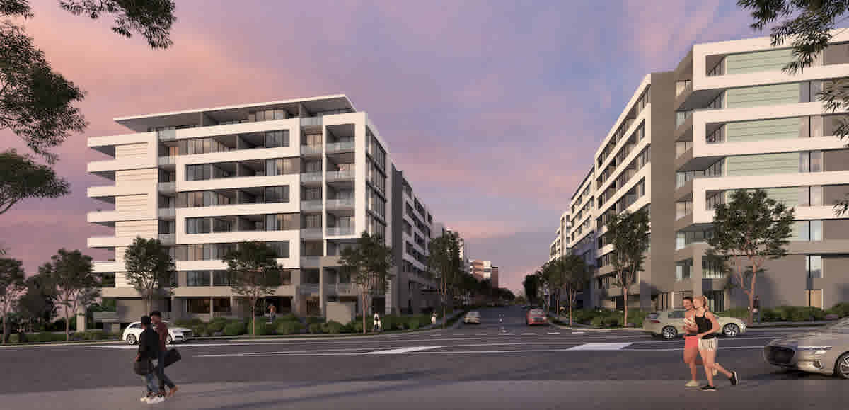 CDMA Australia plan for 900 Rouse Hill apartments