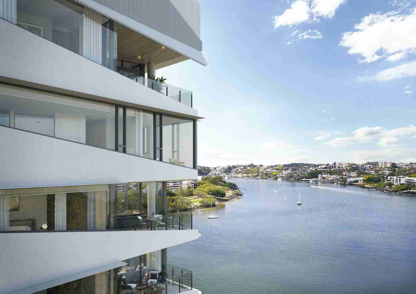 Check out one of East Brisbane's last riverside apartment developments