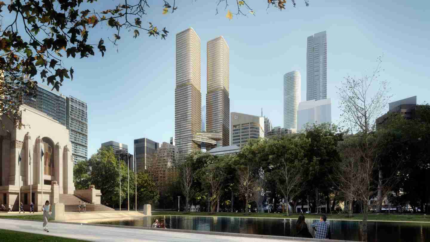 Billbergia & Metrics propose two 80-level towers in Sydney's CBD