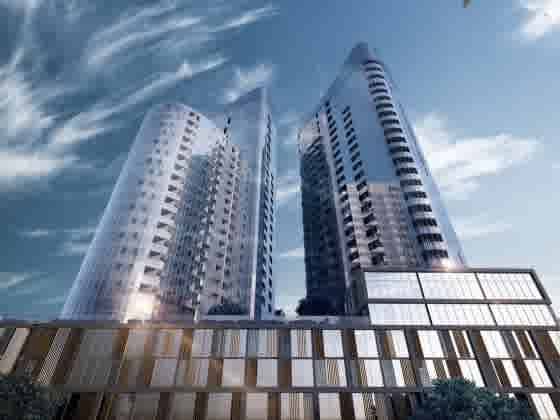 The new waterfront Republic precinct in Belconnen is High Society, Canberra’s tallest towers.