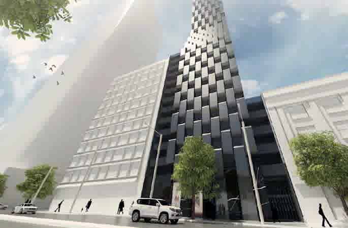 ROTHELOWMAN's solid link skyscraper: 140 King Street, Melbourne