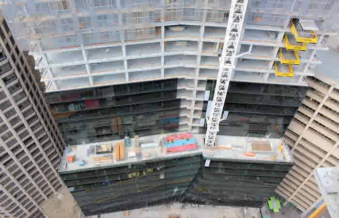 567 Collins Street marks its place in the skyline