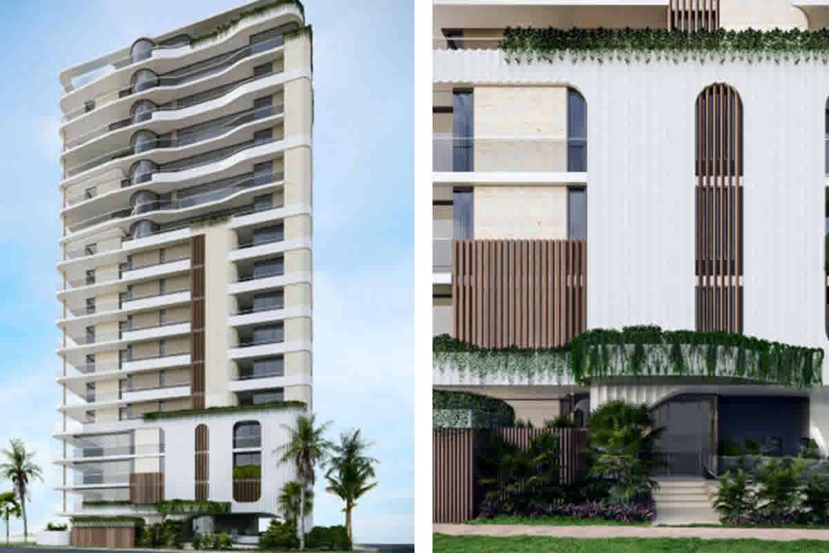 Tower reveal: $100 million tower proposed for Four Corners, 3519 Main Beach Parade, Surfers Paradise site