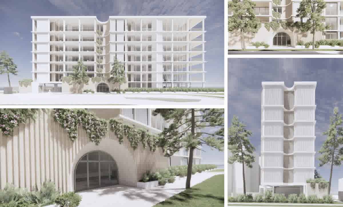 Mosaic set for new Bilinga beachfront apartment development, Bianca by Mosaic