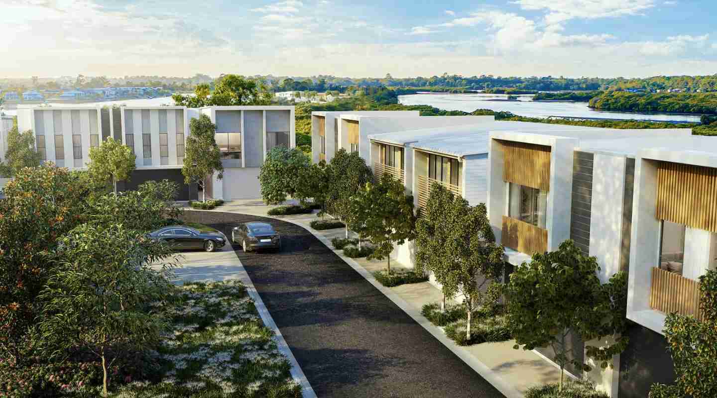 Take a look at Keylin and Kinstone's Helensvale development as house and townhouse construction begins