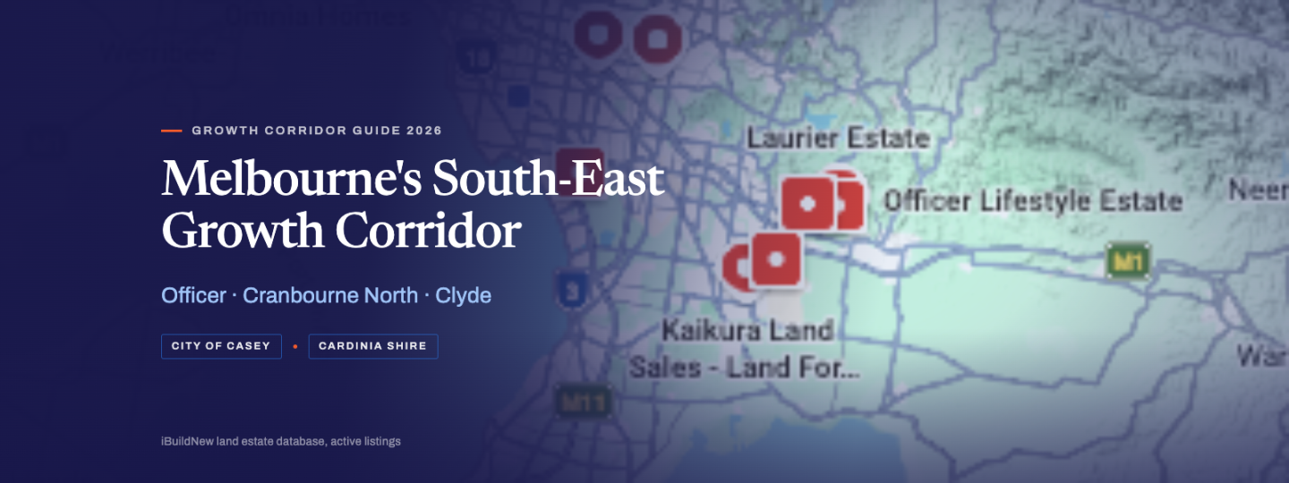 Land for Sale in Melbourne's South-East: Officer, Cranbourne North and Clyde