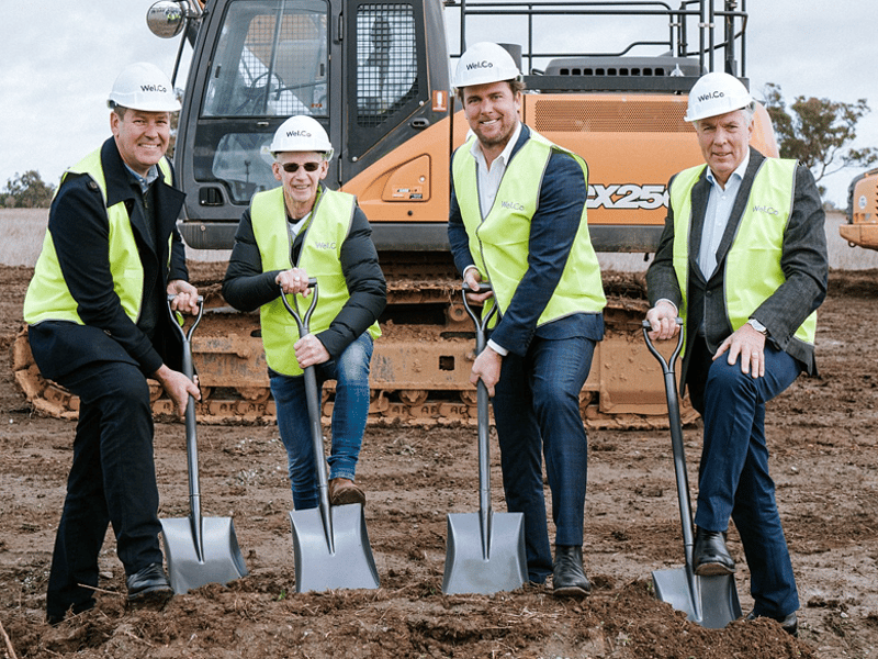 Wel.Co begins constructions on 2000 new homes at Yallarah, Echuca
