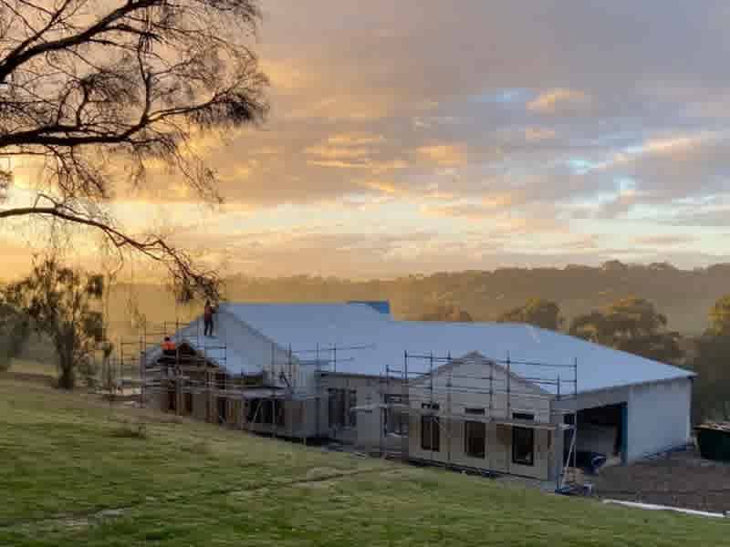 Davidson Constructions approach completion of breathtaking modern farmhouse in Macclesfield