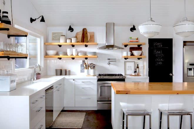 An Open Mind To An Open Shelving Kitchen