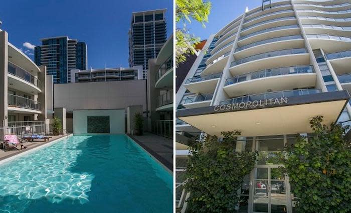 East Perth two bedroom apartment sold by mortgagee