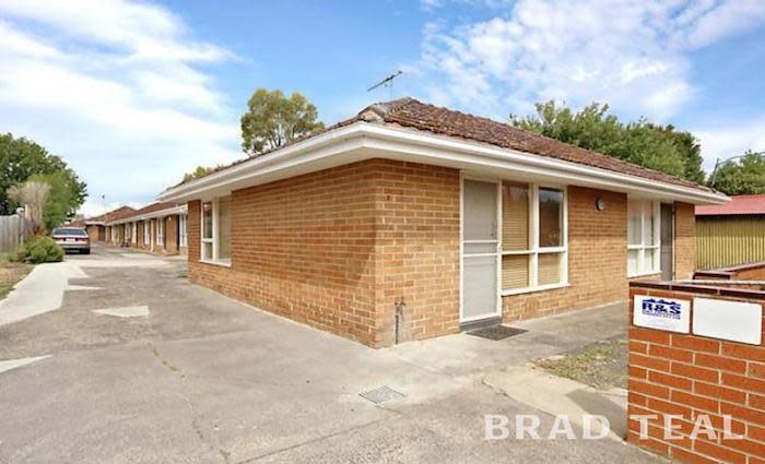 One bedroom Brunswick unit sold for $250,000