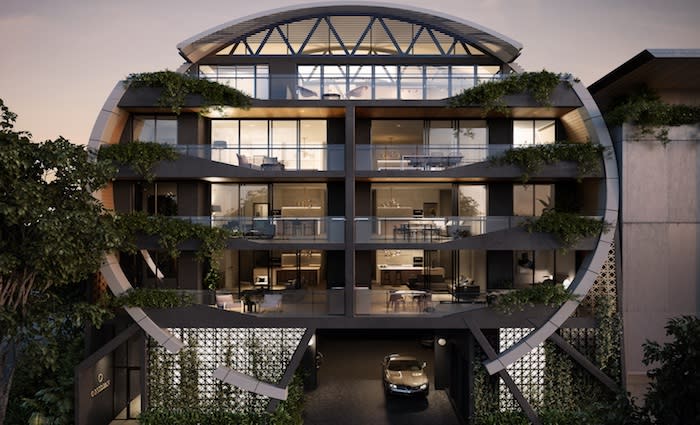 Teneriffe submarine-inspired apartments for sale