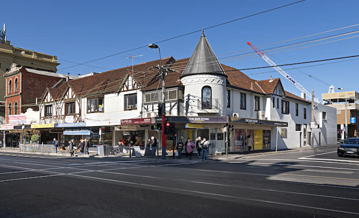 Corner Prahran retail with development potential to go under the hammer