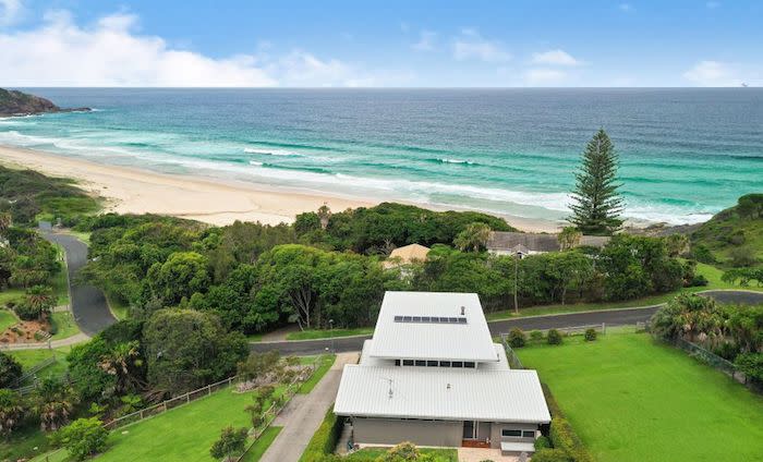 Blueys Beach three-storey oceanfront house for sale