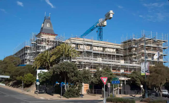 Sorrento's Continental Hotel is back on the market after $100 million redevelopment failure