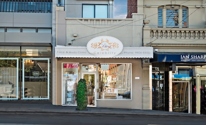 Retail listing on Toorak Road, South Yarra
