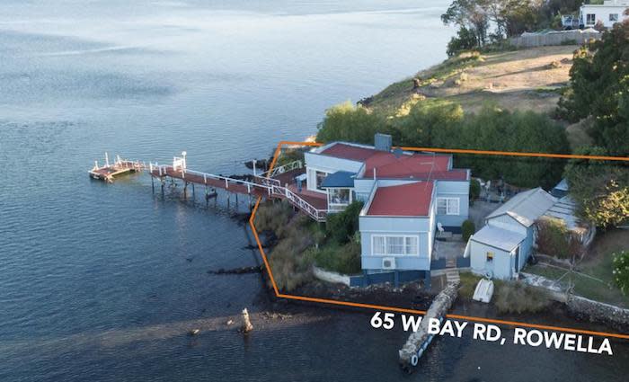 Riverfront Rowella house listed for $490,000 plus
