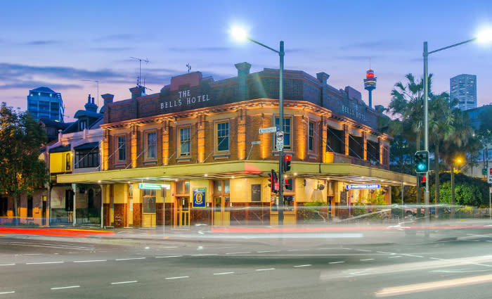 Pub patriarch Arthur Laundy purchases The Bells Hotel in Woolloomooloo