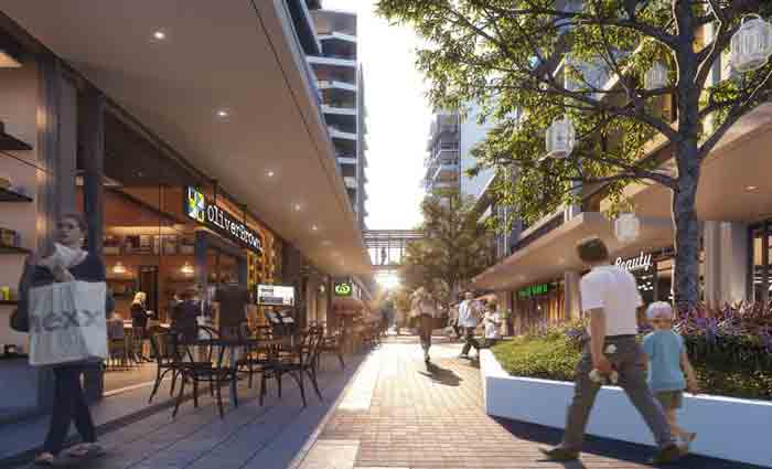 Shopping comes to the doorstep of residents of Avantra in Sydney's Mascot