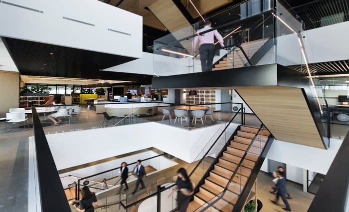 Interiors award for Minter Ellison Sydney office