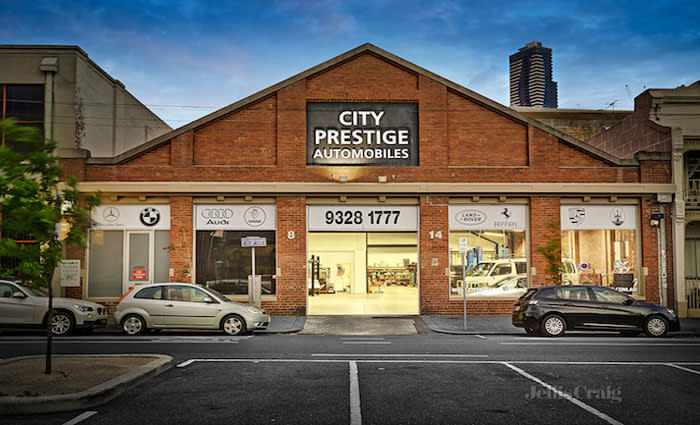 Historic cable tram shed home conversion in North Melbourne for sale